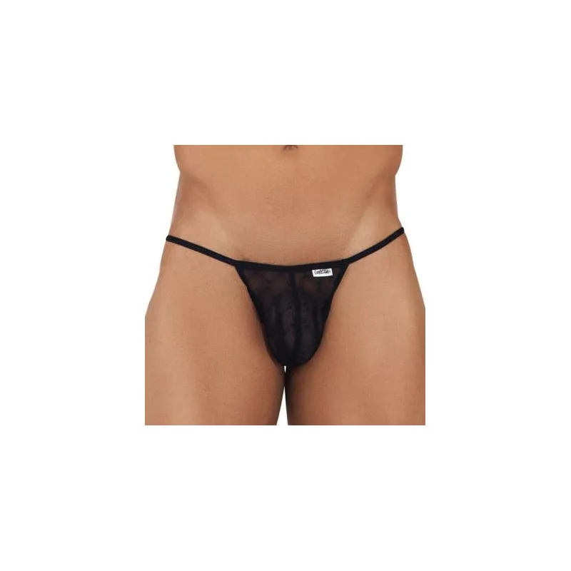 CandyMan Jockstrap Micro-lacets DIONYSOS Noir